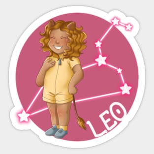 Leo baby Sticker